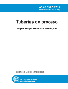 ASME B31 3 EN ESPANOL TUBERIAS DE PROCES
