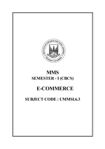 E-Commerce final