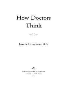 How-Doctors-Think