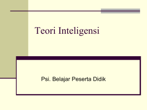 Teori Inteligensi