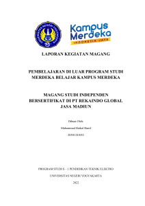 (PDPT) 20501241052 LAPORAN MAGANG MBKM REKAINDO