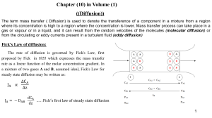 Lec.1 - Diffusion