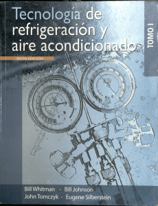 Tecnologia de la Refrigeracion y Aire Ac