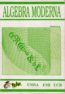 Algebra Moderna - Lazo Sebastian