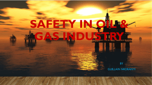 SAFETY IN OIL AND GAS INDUSTRY pptx