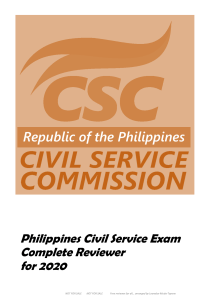 CSE Complete Reviewer 2020