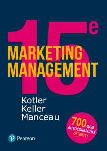 Marketing Management 15eme Edition Franc copie