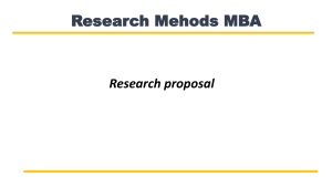 Research Proposal - Version 2