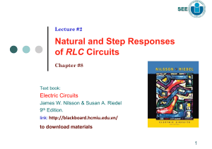 Lecture 02 - Natural and step responses of RLC circuits-upload