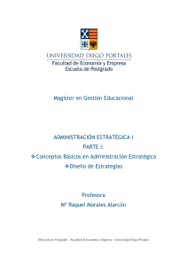 Administración estratégica - Morales