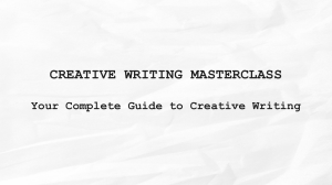 Creative+Writing+Masterclass+Slides