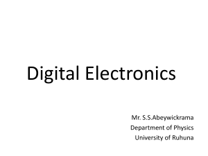 elect Digital Electronics 2021