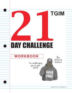 [Eric Thomas] 21 Days Challenge Workbook