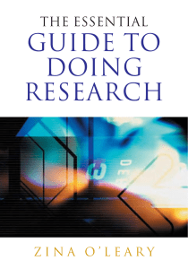 The essential guide to doing research