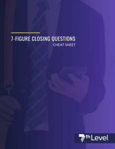 7-Figure-Closing-Questions