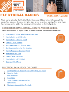 Electric Basics Resource Guide