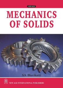 Bhavikatti Mechanics of Solids