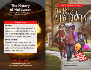 Halloween history