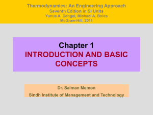 Chapter-1 Introduction and basic concepts