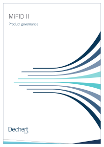 MiFID II - Product governance