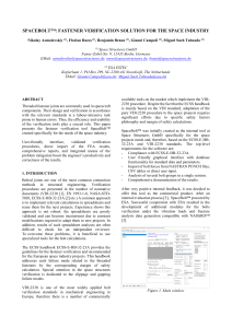 SpaceBolt™: Fastener Verification for Space Industry