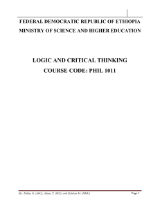 Logic and Critical Thinking %28Final%29 %281%29  FINAL-1-1-2