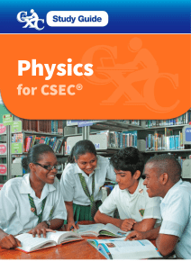 CXC Study Guide - Physics for CSEC