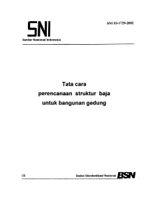 SNI 03-1729-2002