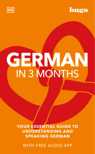 German in 3 Months