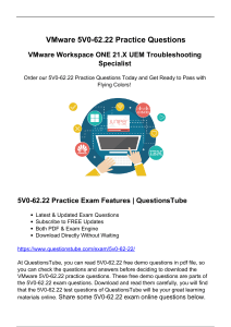 VMware 5V0-62.22 Exam Questions - Ideal to Upgrade Your 5V0-62.22 Exam Preparation