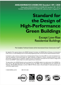 ASHRAE Standard 189.1-2020(道客巴巴)  Standard for the Design of High-Performance Green Buildings Except Low-Rise Residential Buildings