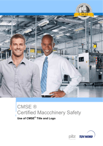 CMSE-013-I-2 Use of CMSE Title and Logo