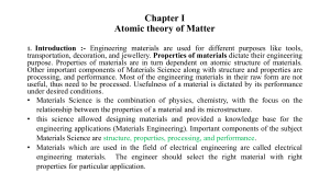 Electrical Material chapter 1