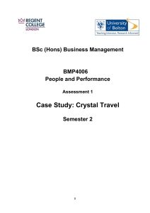 BMP4006 PP Assessment 1 Report MSC