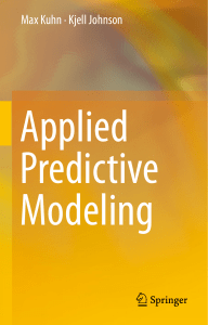 applied predictive modelling