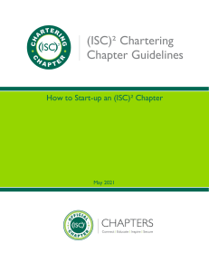 ISC2-Chapter-Guidelines
