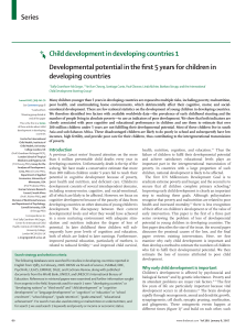 developing ecd in developing countries