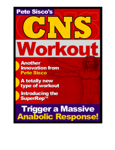 CNS Workout-Sisco