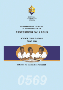 BGCSE Science Double Award Assessment Syllabus