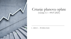 Crtanje planova oplate 1.deo - Podloge