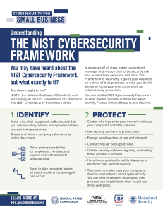 cybersecurity sb nist-cyber-framework