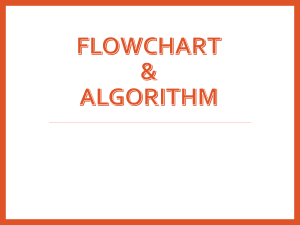 4. Session - 4 - Flowchart & Algorithm