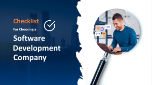 How to Choose a Perfect Software Development Company?