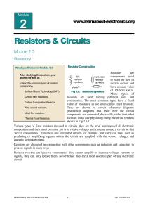 Resistors-Module-02