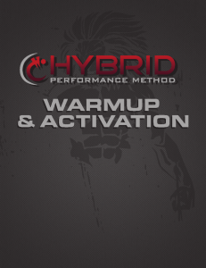 Hybrid Warm-Up & Activation E-Book