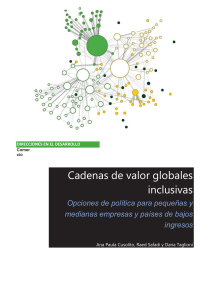 Lib 2016 Cadenas de valor globales inclusivas - Política para PYMES