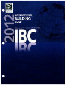 International Building Code 2012