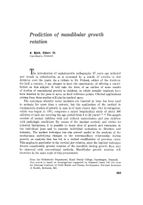 7. Bjork 1969 AJO Prediction of mandibular growth rotation (2)