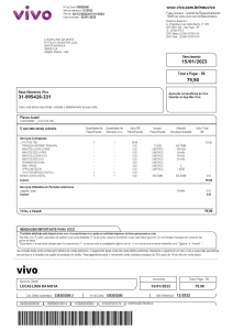 Fatura-Vivo