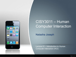 2021 Lecture 01 - Introduction to HCI